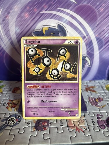Pokemonkarte icognito 123 - pokemonkarte, 54/123