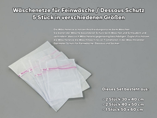 Europart wäschenetze 5er set - 5er,
