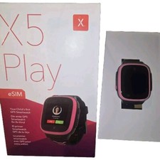 Xplora X5 Play E-Sim Pink Schwarz.Kinder Smartwatch RECHNUNG+DHL