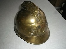Feuerwehrhelm Frankreich Messing Antik Sapeurs Pompiers DE Progil Original !!!