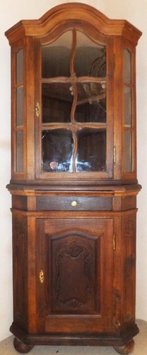 Orig barock eckvitrine - orig,