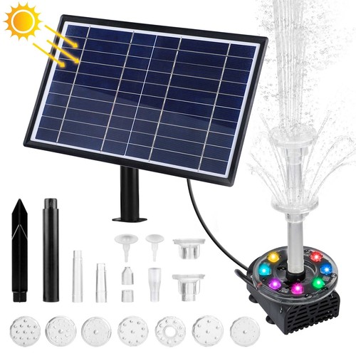 Led solar wasserspiel - led,