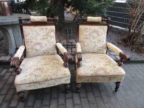 Alte sessel armlehnstuhl - 2,