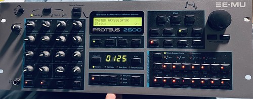 Proteus 2500 command - e-mu,