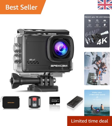 64mp action kamera - action,