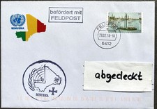 Bundeswehr - Feldpost 6412 a - MINUSMA -- Landkarte  Mali -  2018 - Brief