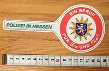 Aufkleber Sticker  Polizei Hessen Ein Beruf für Sie und Ihn