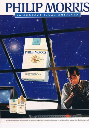 Philip morris werbeanzeige - morris,