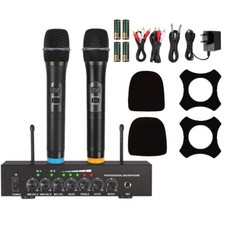 2 Kanal UHF Hand Mikrofon