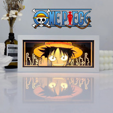 One Piece Ruffy 3D Lightbox
