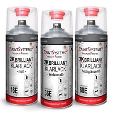 2K Klarlack Spraydose Sprühdose hochglänzend Autolack 400ml