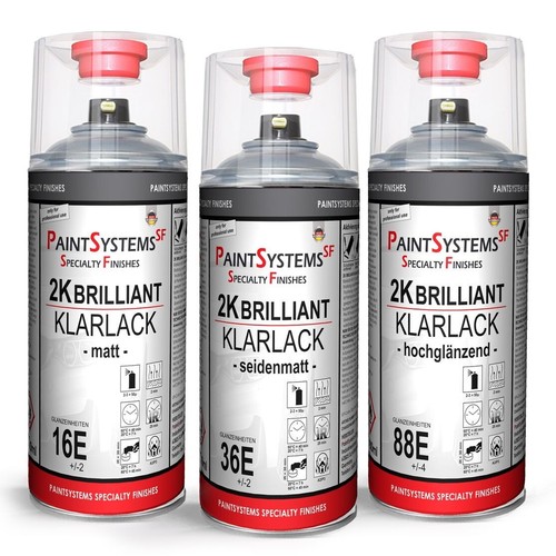 Klarlack spraydose - 2k,