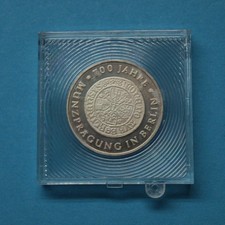 DDR 1981 10 Mark 700 Jahre Münzprägung in Berlin Probe PP (EM797