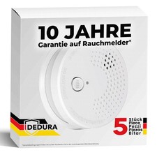 5x Rauchmelder Set DIN EN