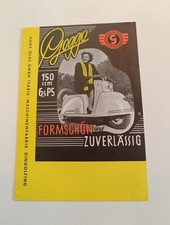 Original Prospekt Goggo Roller Motorroller Dingolfing N16 Motorrad