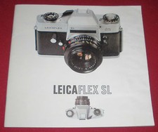 dachbodenfund prospekt katalog foto kamera alt werbung 1960er leica flex sl