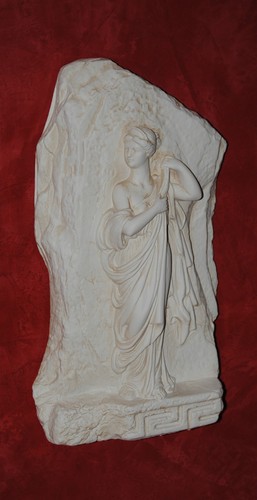 Wandrelief frau antik relief - wandrelief,