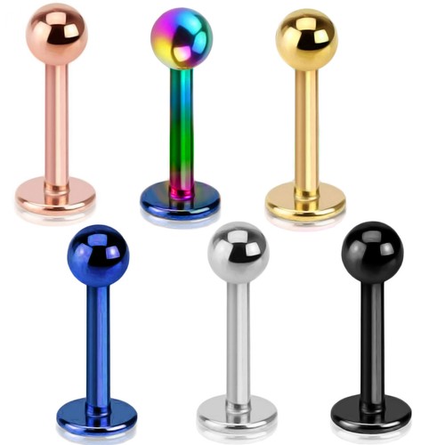 6er set einzeln labret - o.,