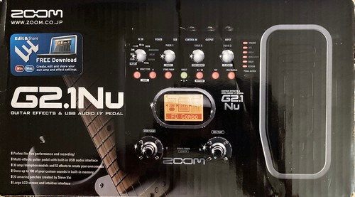 Zoom multieffekt pedal 1 - zoom, multieffekt-pedal