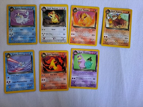 Dark pokemonkarten aquana - dark, pokemonkarten,