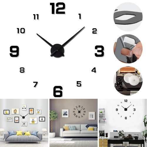 Wanduhr groß deko design - groß,