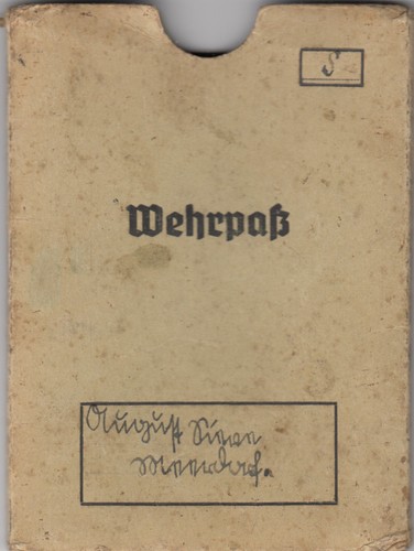 Original wehrmacht wehrpass - original,