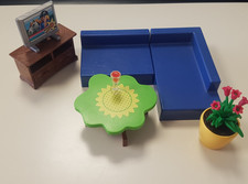 Playmobil Wohnhaus Sofa Tisch