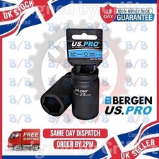 29 MM 3/4 ZOLL ANTRIEB 6PT 6 PUNKT EINZEL CR-MO SCHLAGSCHRAUBER STECKSCHLÜSSEL LANGE REICHWEITE