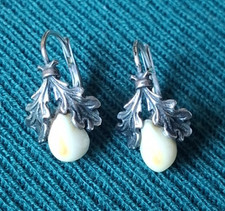 Grandel Ohrringe Silberfarben