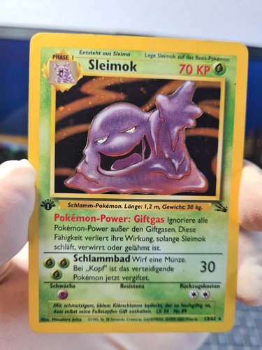 Sleimok fossil first edition - sleimok,