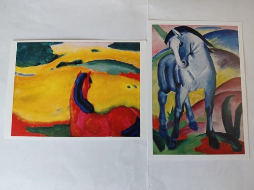 Franz marc postkarte - x,