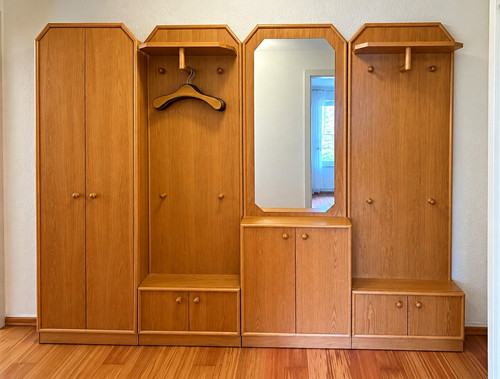 Flurgarderobe teilig mit - 4-teilig,