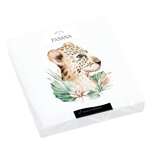 Servietten tropical leopard - servietten,