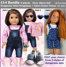 Konvolut 18" Puppenkleidung