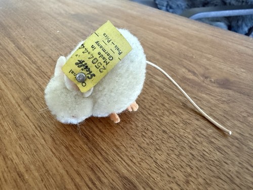 60er jahre steiff - woll, maus