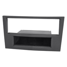 Radioblende passend für Opel Corsa D Astra H Zafira B charcoal Einbaurahmen DIN