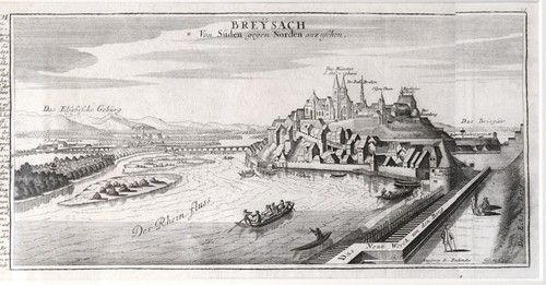 Breisach von süden - breisach,