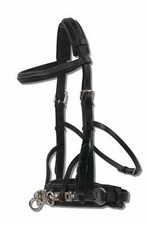 AMKA Kappzaum aus Leder mit