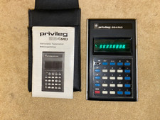 Vintage privileg 864MD ELECTRONIC CALCULATOR Taschenrechner