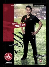 Rene Weller Autogrammkarte 1 FC Nürnberg 2015-16 Original Signiert