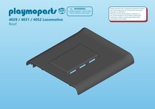 Playmobil Eisenbahn Dach -