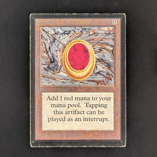 Mtg mox ruby - mox, <<//