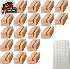 Holz Fotohalter 20 Stück für