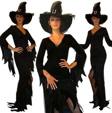 Hexenkostüm Nimue Mittelalter Kostüm Hexe Zauberin Gothic B-Ware
