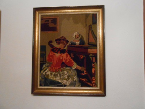 Gobelin bild handarbeit mit - bild,