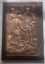 Kupfer Relief Bild 30,6b x