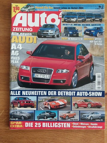 Auto zeitung 2004 opel - zeitung,
