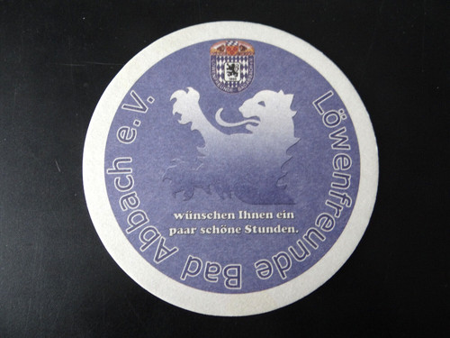 Bierdeckel fussball 1860 - fussball,