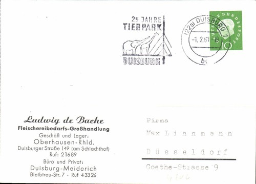 Postkarte - (y3885),