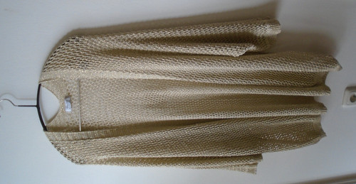 Lagenlook netz strickjacke - lagenlook,